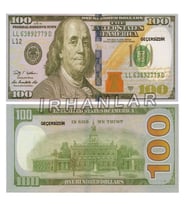 Geçersiz Şaka Düğün Parası Sahte Para 100 Adet Oyun Parası 100 Dolar