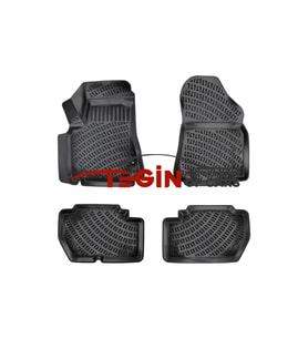 Citroen Berlingo 110 HP 2015 3D Havuzlu Paspas Siyah (Karışık)