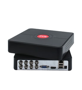 8 Kanal 5MP 1440 Full HD Hareket Sensör Telefona Bildirim Yüksek Çözünürlüklü Ahd Dvr Kayıt Cihazı (Siyah)