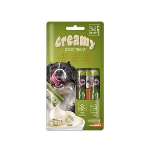 M-Pets Köpek Ödülü Creamy Ton Balıklı Deniz Taraklı 4 x 15 Gr