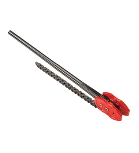 Rıdgıd 92670 22½''/572mm Ağır Tip Zincirli Boru Anahtarı (Kırmızı)
