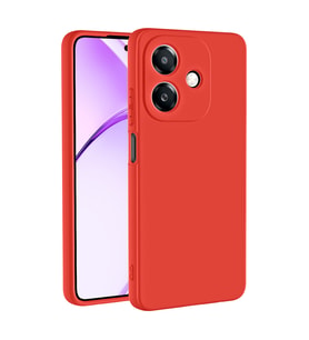 Oppo A3 Kılıf İçi Kadife Lansman Kapak (Kırmızı)