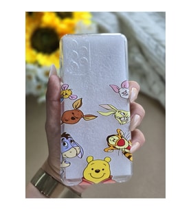 Samsung Galaxy A13 Uyumlu Baskılı Şeffaf Telefon Kılıfı