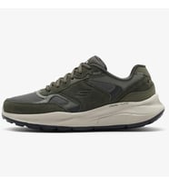 Skechers Equalizer 5.0-Rondor Memory Foam Leather Mens Sneaker Hafızalı Taban Hakiki Deri Erkek Ayakkabı Haki