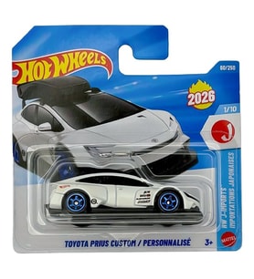 Hot Wheels - Toyota Prius Custom - Beyaz (1/64) JJH37