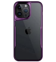 Newface Apple iPhone 15 Pro Max Kılıf Boyi Silikon Kapak - Derin Mor