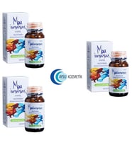 MAX İMMUN 40 KAPSÜL MULTİVİTAMİN 3'LÜ PAKET (Siyah-Gri)
