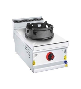 CSA Karacasan 900 Seri Set Üstü 40 cm Tek Gözlü Tüplü Wok Ocak