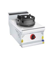 CSA Karacasan 900 Seri Set Üstü 40 cm Tek Gözlü Tüplü Wok Ocak
