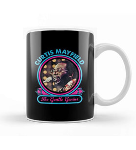 Curtis Mayfield The Gentle Genius Kupa Bardak Porselen