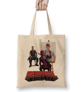 Deadpool Bez Çanta Uzun Saplı