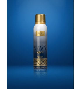 Lelas Navy Deodorant 150 ML – Oryantal Vanilyalı Koku Spreyi – 1159