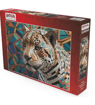 Nova Puzzle 1000 Parçalı Mozaik Jaguarın Derin Bakışı Puzzle - 41207