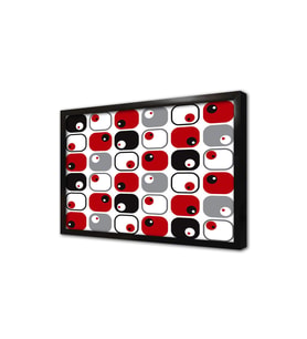 Dekoratif Soyut Çerçeveli Mdf Tablo