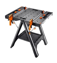 WORX WX051 Çok Fonksiyonlu Katlanabilir Çalışma Tezgâhı + 2 Adet Tetik İşkence