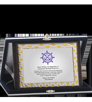 ODAK KUPA - Ahşap Plaketler - PL-019-M B - 15x20 cm