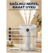 Şeffaf Gövdeli Dijital Ultrasonik Hava Nemlendirici, Yüksek Buhar Gücü