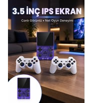 Taşınabilir Oyun Konsolu Çift Oyuncu Destekli HDMI Çıkışlı