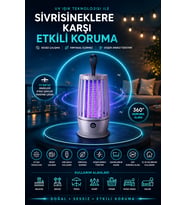 Aydınlatma Özellikli Elektronik Böcek Yakalama Lambası