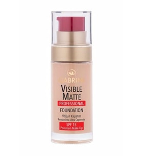 Gabrini Visible Matte Fondöten No:04 Spf:15 30 ml 8696814017130