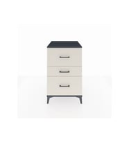 Kronos Komodin 3 Çekmeceli 60x59x96 Antrasit-Aytaşı