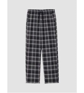 LC WAIKIKI Antrasit Regular Fit Ekose Erkek Pijama Altı