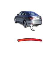 Skoda Süperb 2015 - 2020 Arka Tampon Reflektörü Sol