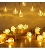 RAMAZAN IŞIKLARI CRYSTAL WARM LED LİGHT BALL GÜN IŞIĞI KRİSTAL TOP LED IŞIK TOP IŞIK 220 VOLT FİŞLİ
