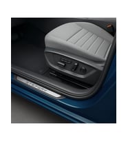 Dacia Sandero Stepway 2012-2019 Krom Kapı Eşiği 4 Parça Paslanmaz Çelik ABS Çerçeve