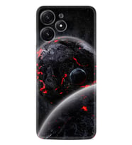 Xiaomi Poco M6 Pro 5G Kılıf Desenli Silikon Platinium Series Dark World 1867