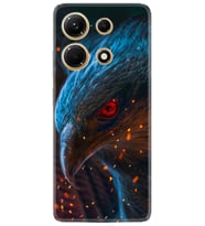 Infınix Note 30 Kılıf Silikon Desen Özel Seri Şahin 1756
