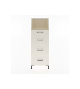 Hyperion Dolap Tek Raflı 4 Çekmeceli 60x44x163 Aytaşı-Aytaşı