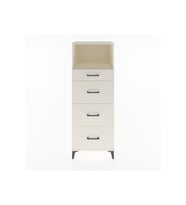 Hyperion Dolap Tek Raflı 4 Çekmeceli 60x44x163 Aytaşı-Aytaşı
