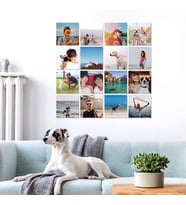 Yapışkanlı 16 lı  15x15 cm Fotoblok türü çerçeveler (baskılar dahil)