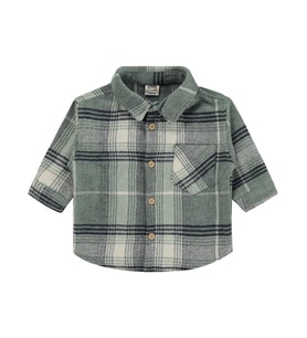 Civil Baby Oduncu 6-18 Ay Gömlek - Yeşil