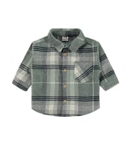 Civil Baby Oduncu 6-18 Ay Gömlek - Yeşil