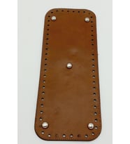 Angel Çanta Aksesuar Suni Deri Taba Renk 30X12 cm Dikdörtgen Çanta Tabanı (Gümüş Aparatlı)