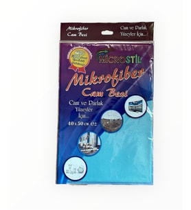 Mikrofiber Cam Bezi   40* 50 cm  3  ADET