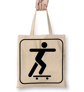 Skateboard Kaykay Bez Çanta Uzun Saplı