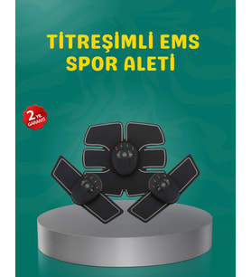 EMS Titreşimli Spor Cihazı Kas Geliştirme ve Yağ Yakma 2025 Seri Orijinal