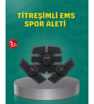 EMS Titreşimli Spor Cihazı Kas Geliştirme ve Yağ Yakma 2025 Seri Orijinal