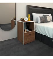Kenzlife komodin yokatta cvz 60*39*39 komidin kitaplık ayakkabılık kapaklı arkalıklı (Karışık)