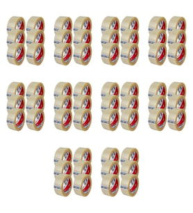 Ve-Ge Bant Şeffaf Koli Bandı / 45 mm x 100 Metre / 6'lı 10 Paket - 60 Rulo