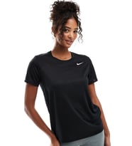 Nike Training Dri Fit Women's T-Shirt in Black Kadın Tişört Siyah