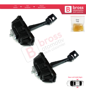 BMW X5 E53 1999-2006 5122840256 İçin 2 EA Arka Sağ ve Sol Kapı Gergi Yayı