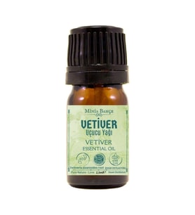 Vetiver Uçucu Yağı, %100 Saf, 2,5 Ml