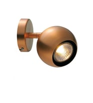 GU10 DUY KÜRE MAT BAKIR ESKİTME KAPLAMA LED APLİK TASARRUFLU LED SPOT AVİZE DUVAR APLİK