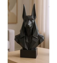 Anubis Büstü Dekoratif Biblo