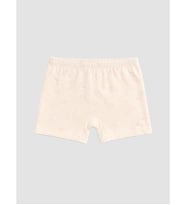 LCW Kids Ekru Kız Çocuk Baskılı Boxer