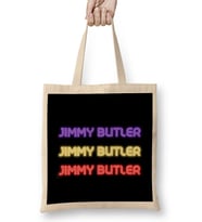 Jimmy Butler - Basketball gifts Vintage Retro Rainbow Quotes For BOYS AND Dad Bez Çanta Uzun Saplı